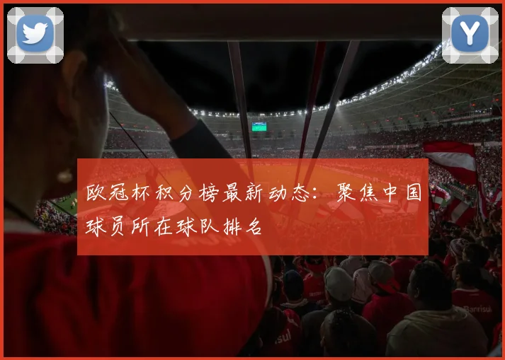 欧冠杯积分榜最新动态:聚焦中国球员所在球队排名